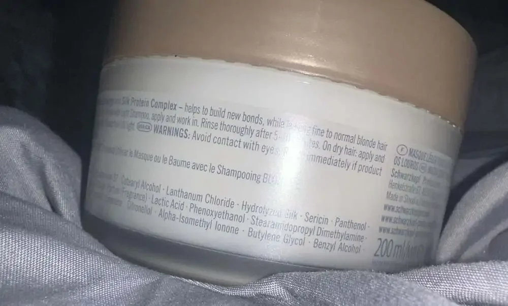 Schwarzkopf Professional BLONDME All Blondes Light Mask 200ml Discontinued